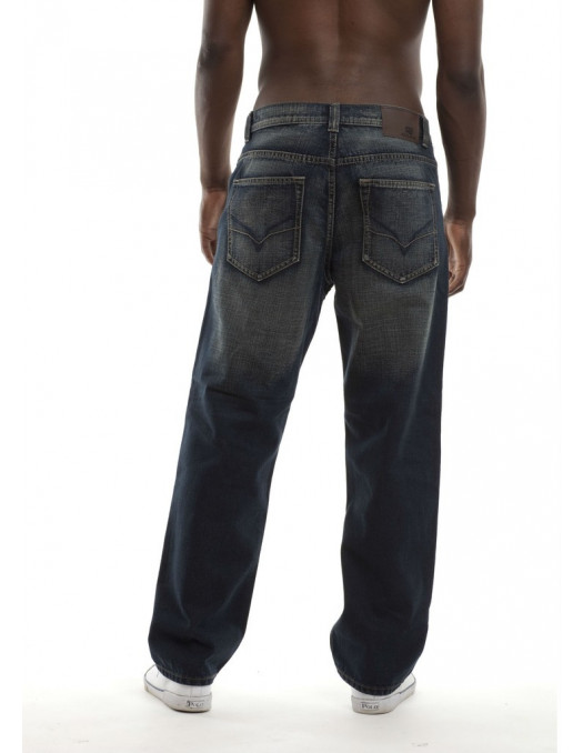 Royal Blue Baggy Jeans Harlem Ink