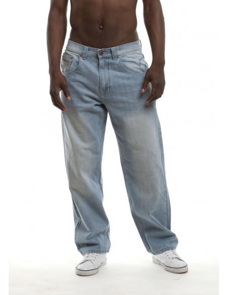 Royal Blue Baggy Jeans Harlem Light Blue