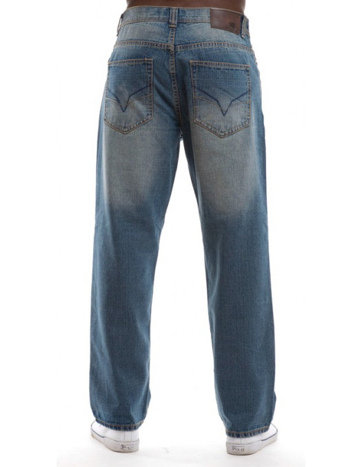 Royal Blue Baggy Jeans Harlem Medium...