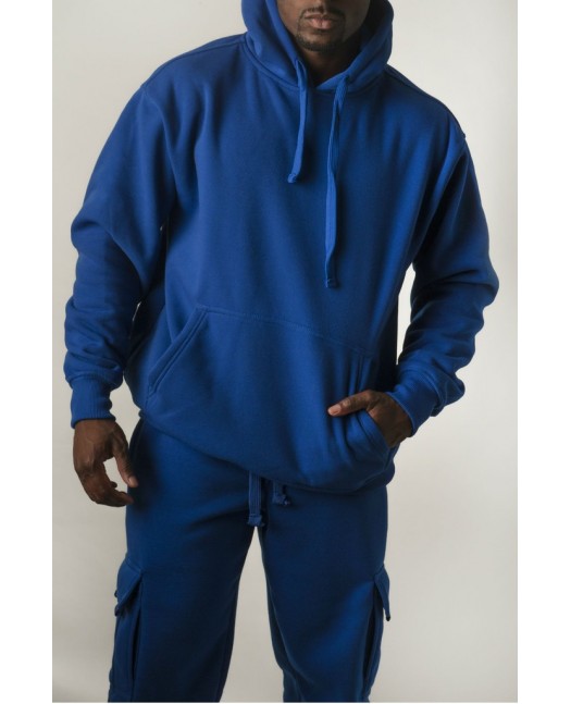 Royal Blue Blanc Hoodie pullover Royal