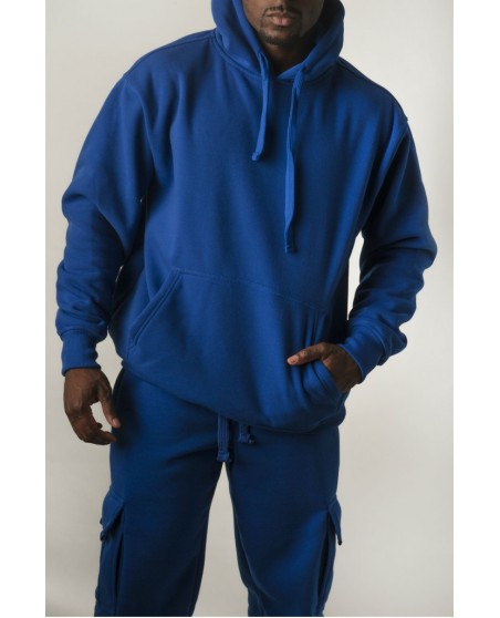 Royal Blue Blanc Hoodie pullover Royal