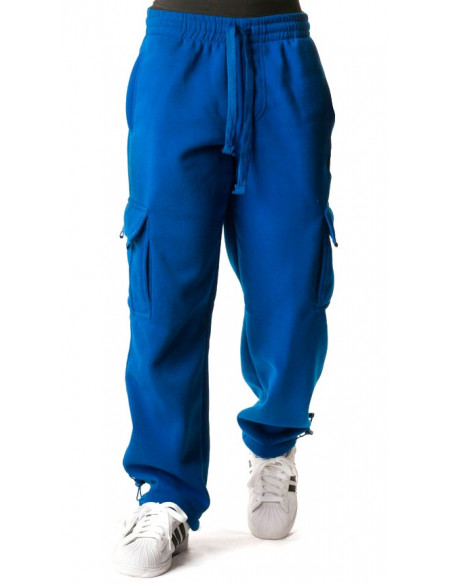 Royal Blue Blanc Cargo Sweatpants Royal