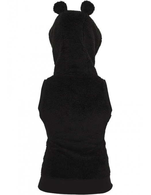 Ladies Teddy Vest black
