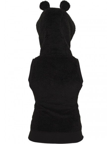 Ladies Teddy Vest black