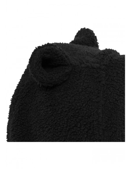 Ladies Teddy Vest black