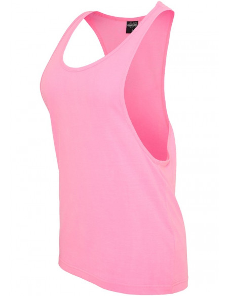 Ladies Loose Neon Tanktop neonpink