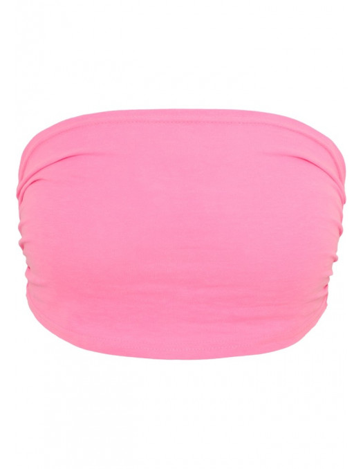 Ladies Neon Bandeau Top neonpink