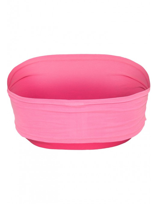 Ladies Neon Bandeau Top neonpink