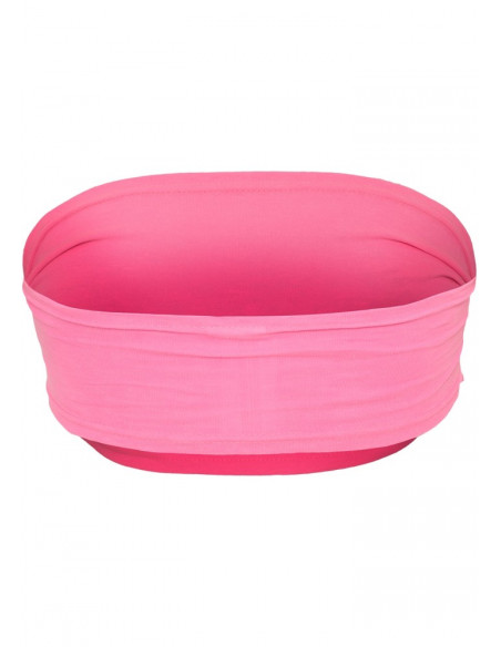 Ladies Neon Bandeau Top neonpink
