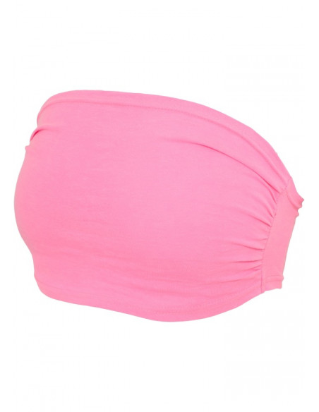 Ladies Neon Bandeau Top neonpink