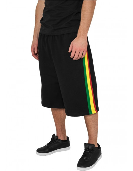 Rasta Sweatshorts blk/rasta