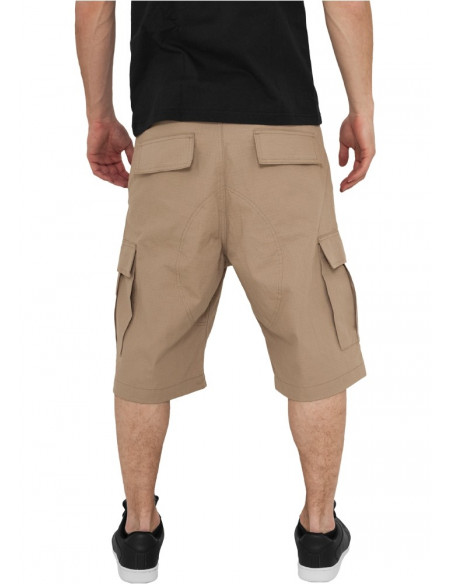 Urban Camouflage Cargo Shorts beige