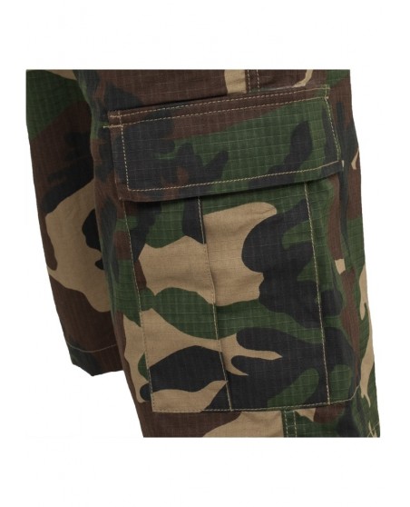 Urban Camouflage Cargo Shorts wood camo