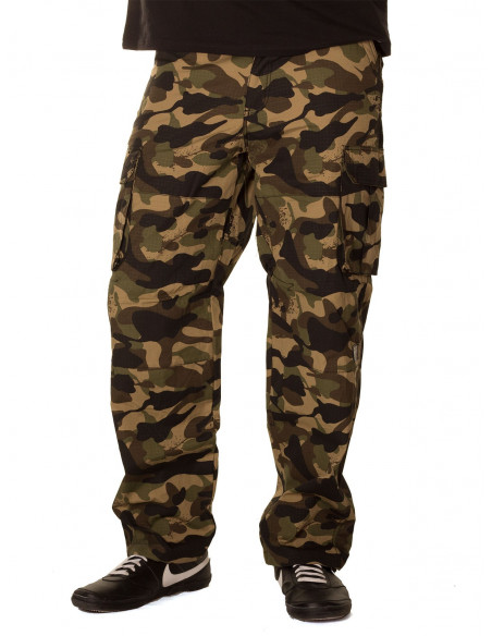 Pelle Pelle Cargo Pants Wood Camo