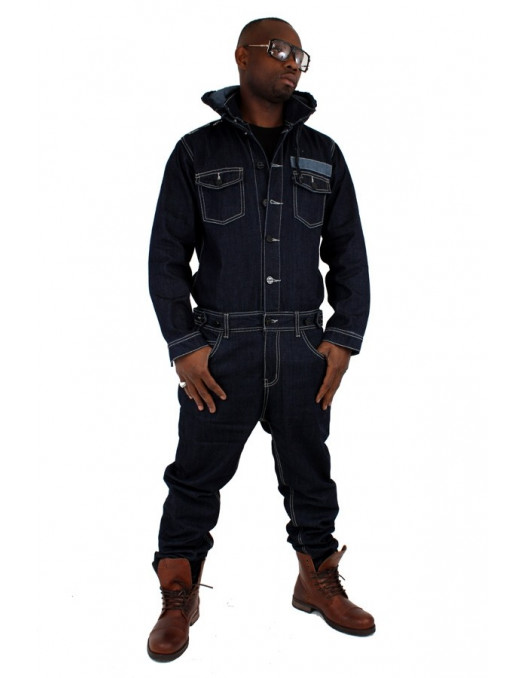 Brooklyn Mint Denim Jumpsuit Jeans...