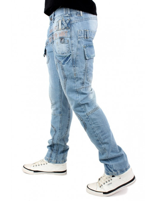 Brooklyn Mint Funky Denim Jeans model...