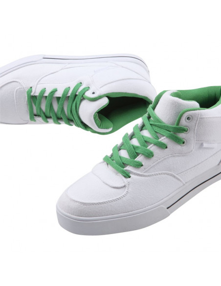 Hi-Top Green Plain Shoe