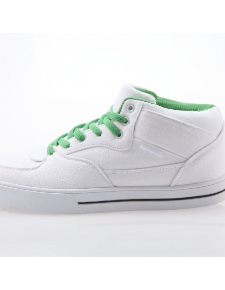 Hi-Top Green Plain Shoe