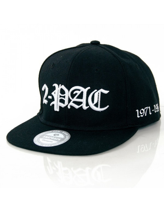 2-Pac In Memory of Black Snapback