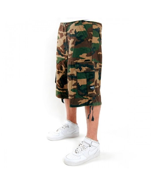 2-Pac Cargo Shorts Wood Camo Enemy