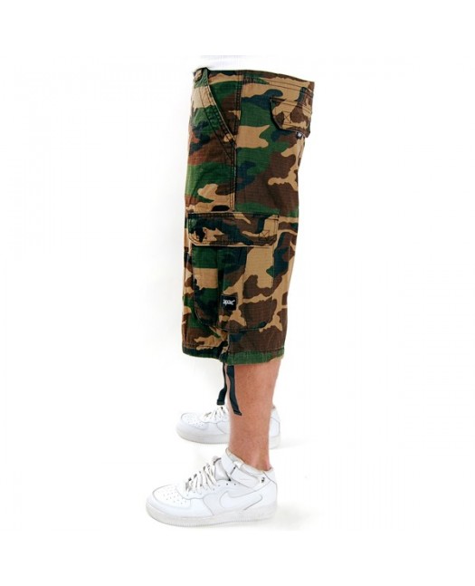 2-Pac Cargo Shorts Wood Camo Enemy