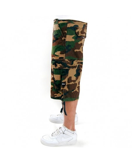 2-Pac Cargo Shorts Wood Camo Enemy
