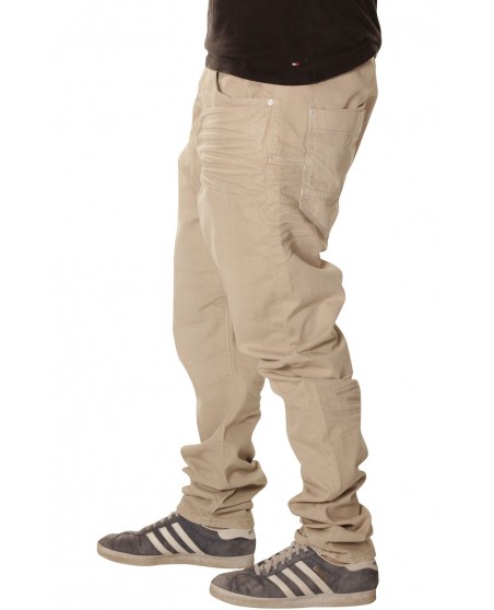 Rocawear Jeans Drop Crotch Hammerfit Beige baggy