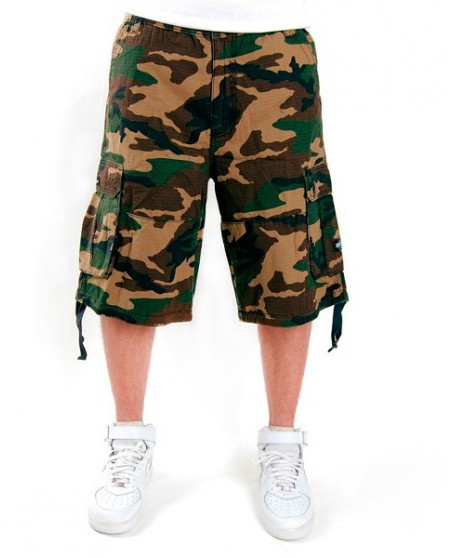 2-Pac Cargo Shorts Wood Camo Enemy