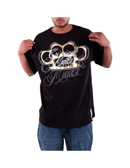 Townz T-shirt Criminal Mindz Black