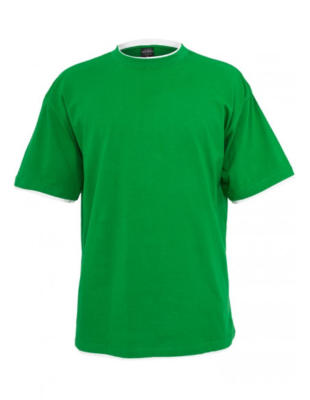 Urban 2-tone t-shirt celtic green / white