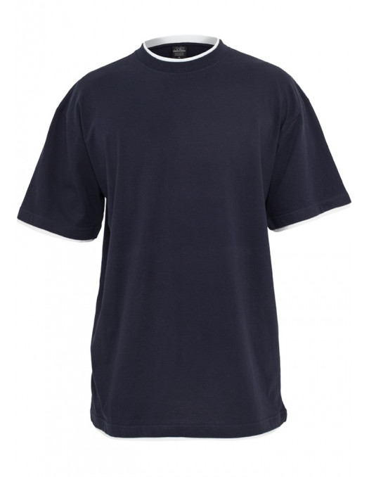 Urban 2-tone t-shirt navy / white
