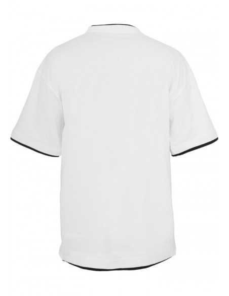 Urban 2-tone t-shirt white / black