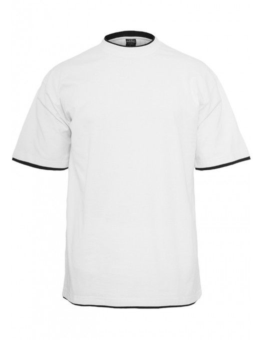 Urban 2-tone t-shirt white / black
