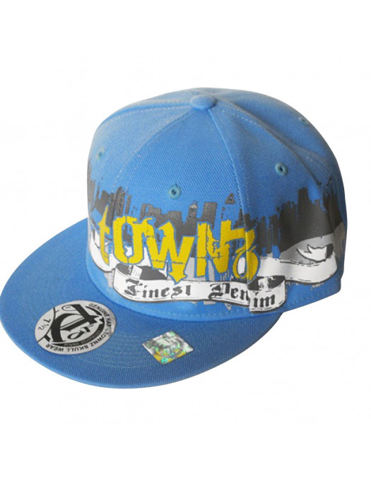 Townz Cap Skyline blue-yellow