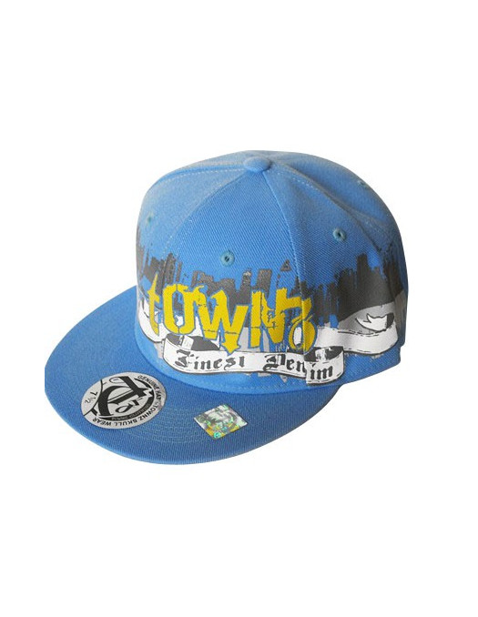 Townz Cap Skyline blue-yellow