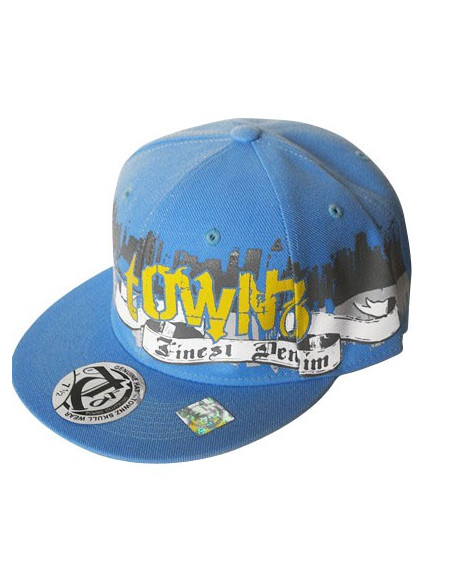Townz Cap Skyline blue-yellow