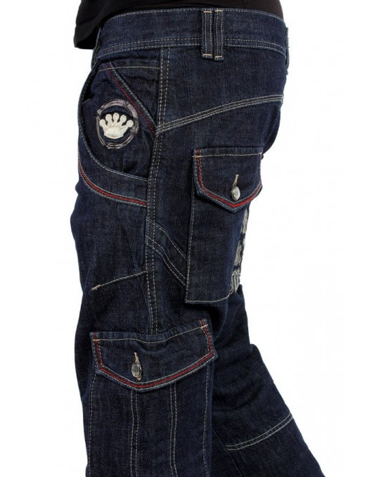 Brooklyn Mint Grip Cargo Denim Jeans