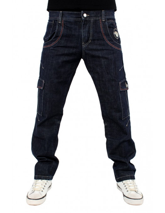 Brooklyn Mint Grip Cargo Denim Jeans