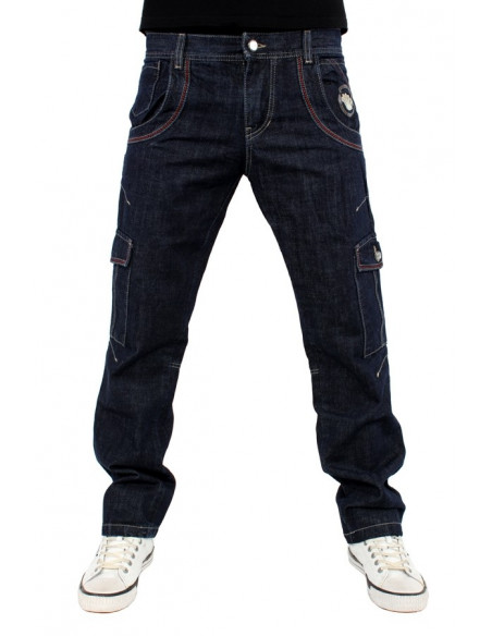 Brooklyn Mint Grip Cargo Denim Jeans