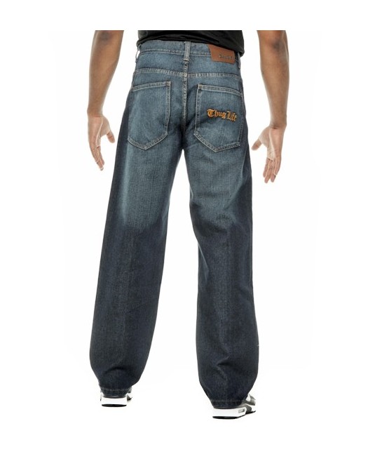 Thug Life Jeans Dark Denim