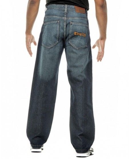 Thug Life Jeans Dark Denim