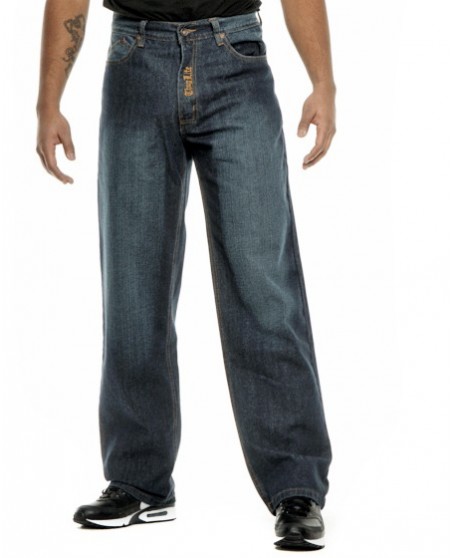 Thug Life Jeans Dark Denim
