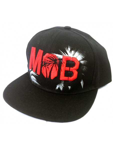 Mob Inc Scenic Black Red Cap