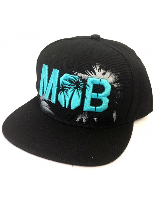 Mob Inc Scenic Black Turquis Cap
