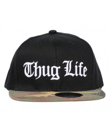 Thug Life Cap WhiteNBlack