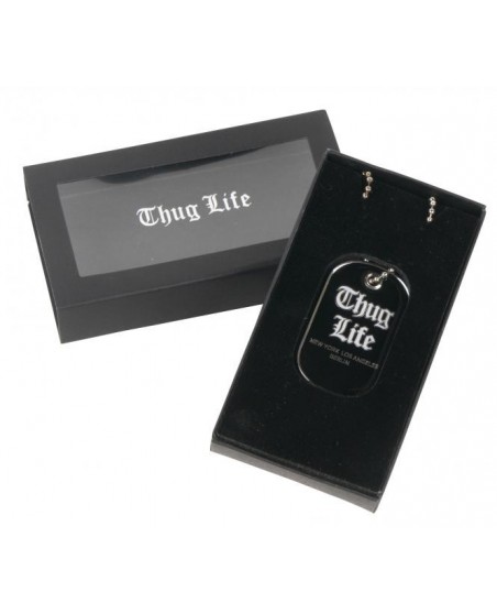 thug life halskæde plate