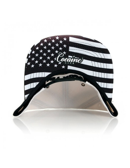 Cocaine Life Stars White snapback