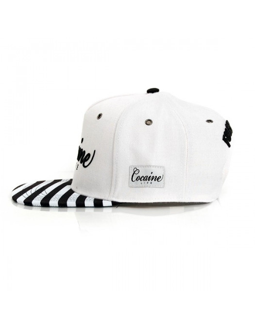 Cocaine Life Stars White snapback