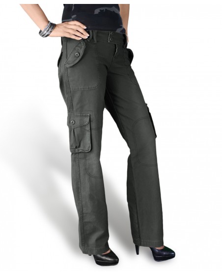 Surplus Lady Cargo Trouser Black