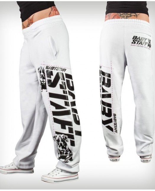 Amstaff Girls Sweatpants Dog White